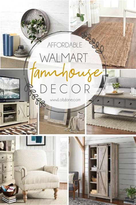 farmhouse decor at walmart